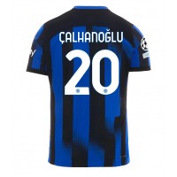 Camiseta Inter Milan Hakan Calhanoglu #20 Primera Equipación Replica 2023-24 mangas cortas